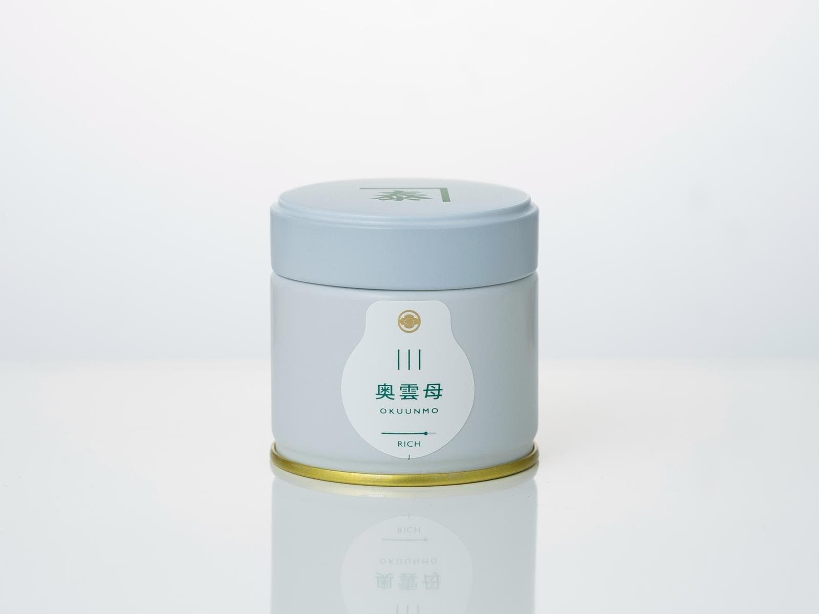 Okumika matcha tin